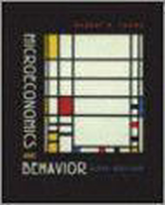 Microeconomics and Behavior - Robert H. Frank, Frank, Robert H