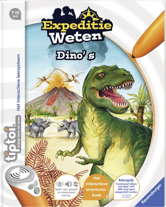 tiptoi® boek Expeditie weten Dino´s - Ravensburger - Leersysteem - Schrijver