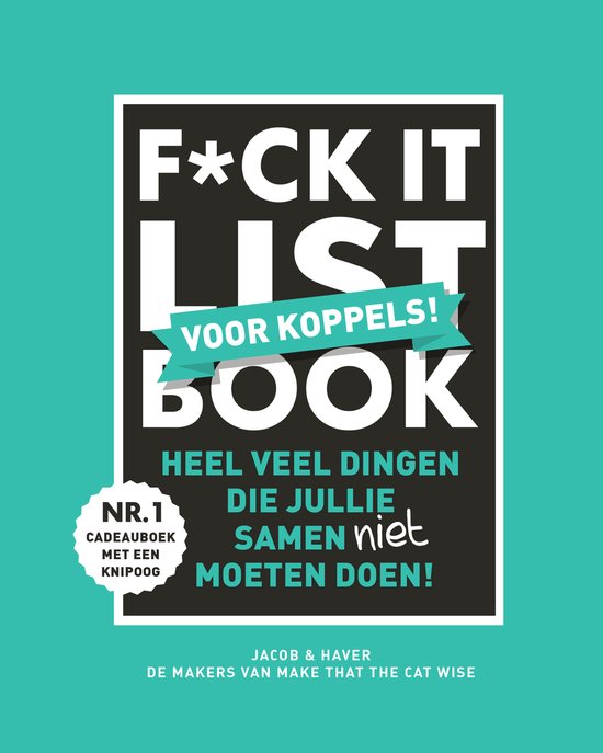 F*CK - it list book voor koppels - Jacob & Haver, Rick Haverkamp