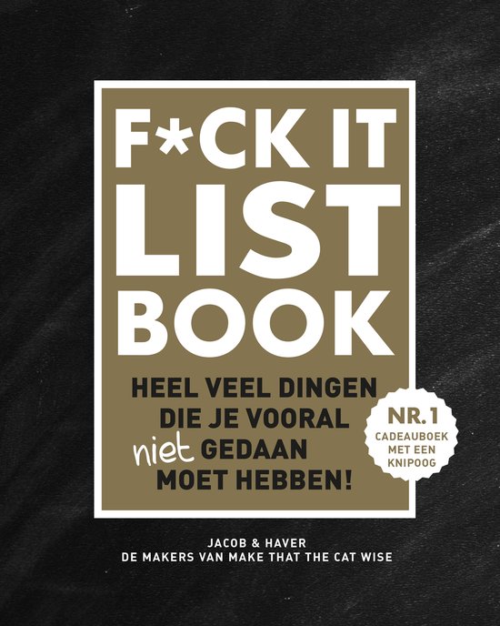 F*CK - it list book - Jacob & Haver