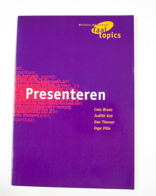 Taaltopics Presenteren - Braas