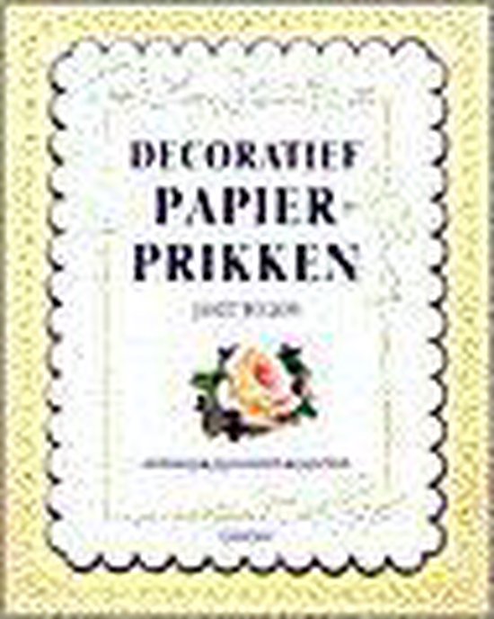 Decoratief Papierprikken - Wilson