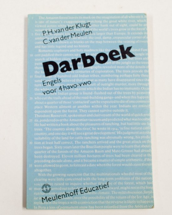 Darboek Engels voor 4havo - vwo - Klugt