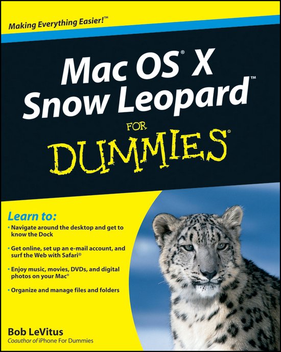 Mac Os X Snow Leopard For Dummies - Bob LeVitus