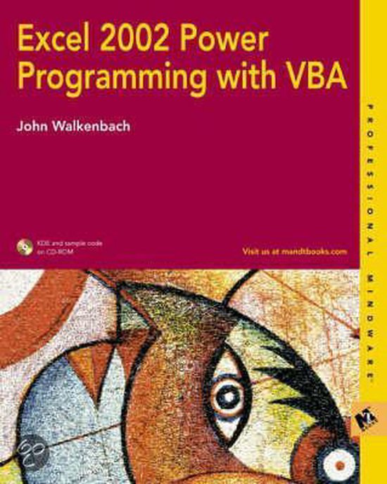 Excel 2002 Power Programming With Vba - John Walkenbach