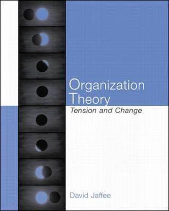 Organization Theory - David Jaffee
