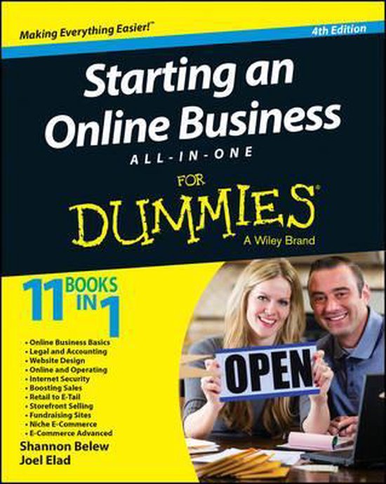 Starting an Online Business All - In - One for Dummies, 4th Edition - Shannon Belew, Joel Elad