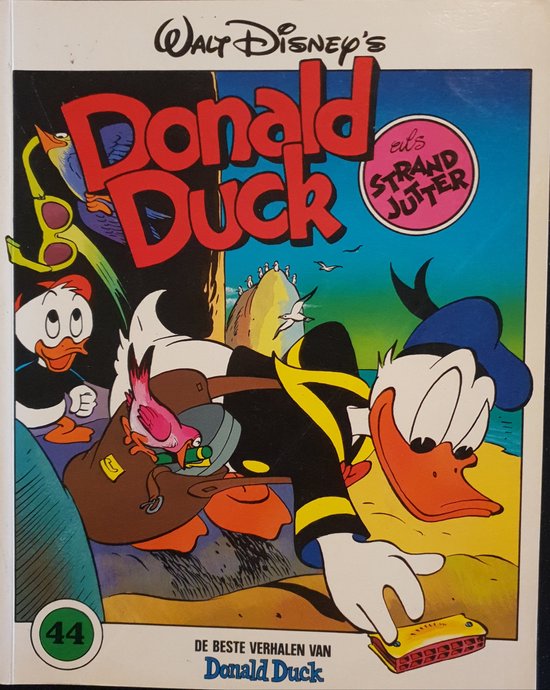 Donald Duck 44 - Als strandjutter - Carl Barks, Disney