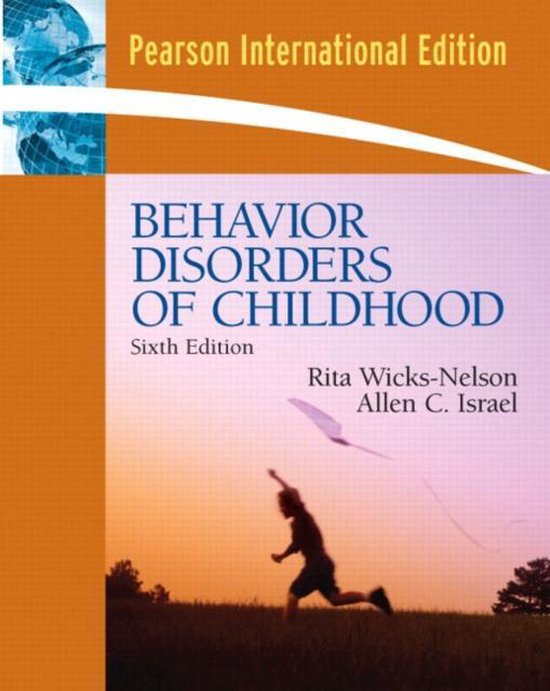Behavior Disorders of Childhood - Rita Wicks - Nelson, Allen C. Israel