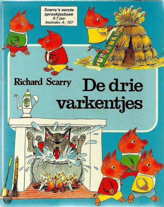 Drie varkentjes - Richard Scarry, Jan Steur