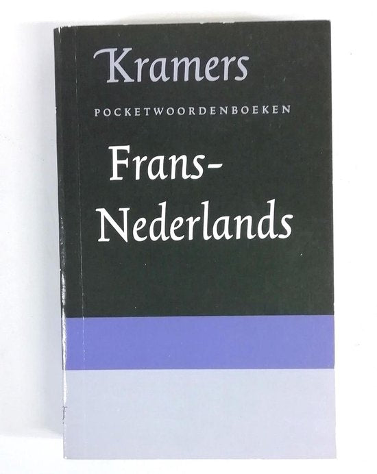 Kramers pocketwoordenboek frans - nederlands