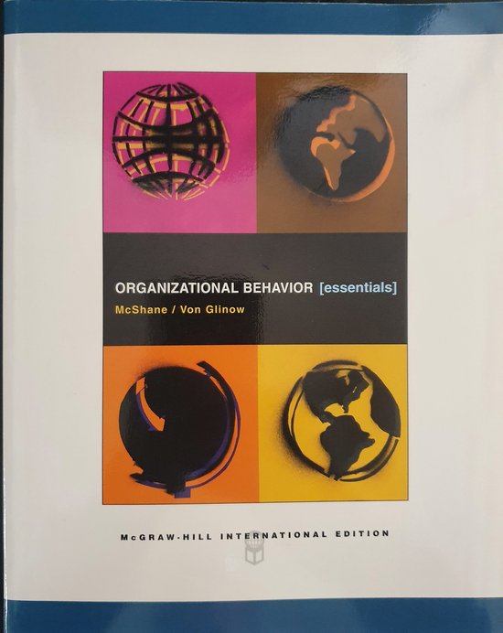 Organizational Behavior - Mary Von Glinow, Steven Mcshane