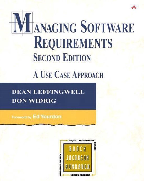 Managing Software Requirements / A Use Case Approach / druk 2 - Dean Leffingwell, Don Widrig