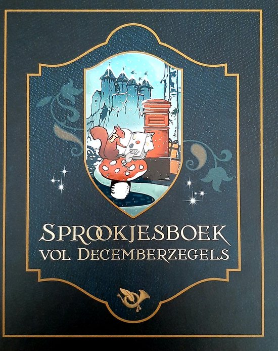 Sprookjesboek vol decemberzegels