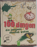 100 Dingen die jongens moeten weten. - Philip Kiefer