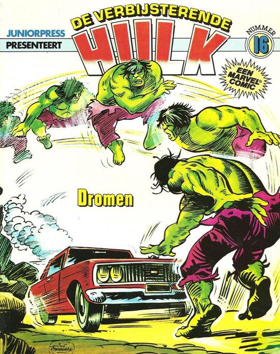De verbijsterende Hulk no 16 - Dromen - B. Flanagan, Alfredo Alcala