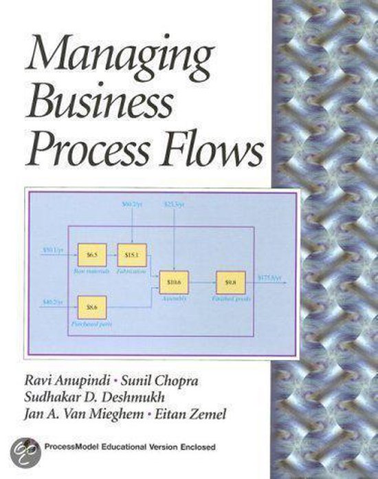 Managing Business Process Flows - Sudhakar D. Deshmukh, Anupindi