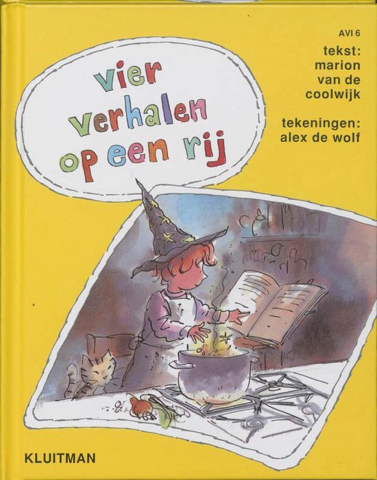 Vier Verhalen Op Een Rij (Avi 6) - Marion van de Coolwijk