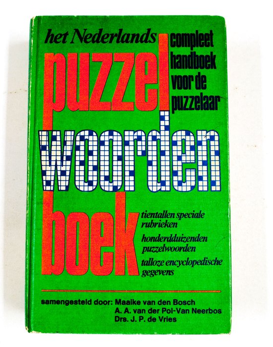 Nederlands puzzelwoordenboek - Bosch, AA. van der Pol - van Neerbos