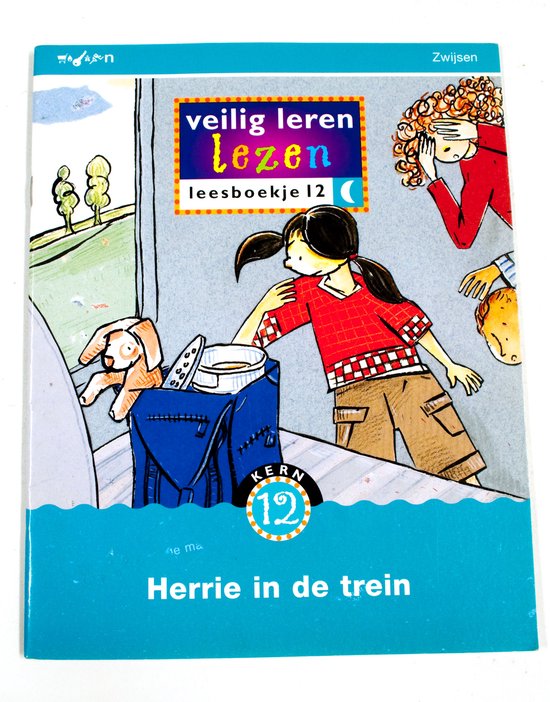 Veilig leren lezen 12 Herrie in de trein Leesboekje, maanversie - Truus van de Waarsenburg