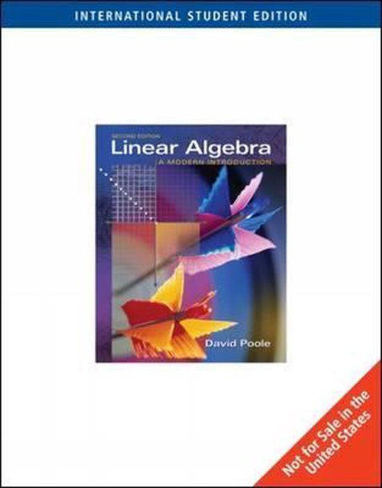 Linear Algebra - Poole, David, Roger Lipsett