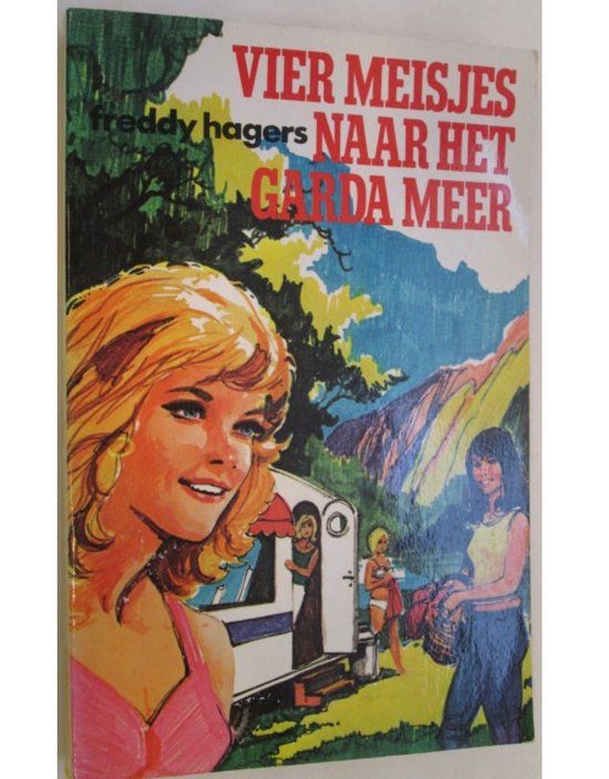 Vier meisjes naar het gardameer - Freddy Hagers