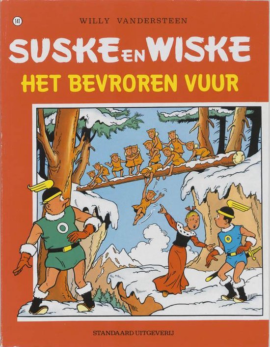 Suske en Wiske no 141 - Het bevroren vuur - Willy Vandersteen