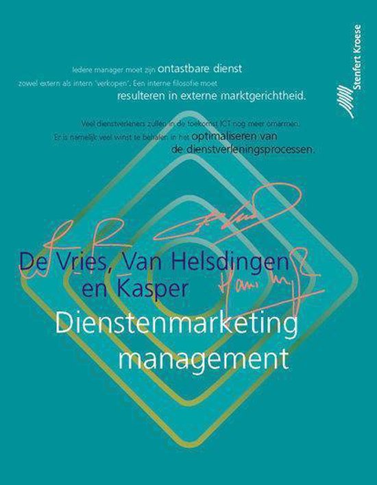 Dienstenmarketing management - Walter de Vries, Piet J.C. van Helsdingen