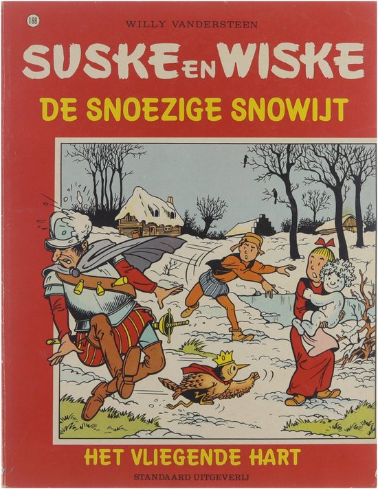Suske en Wiske no 188 - De snoezige Snowijt en Het vliegende hart - Willy Vandersteen