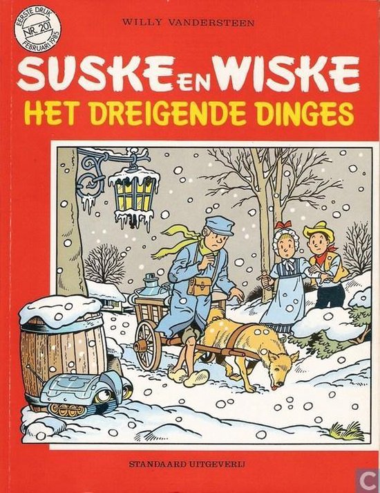 Suske en Wiske - Het dreigende dinges - 1e druk 1985 - Willy Vandersteen