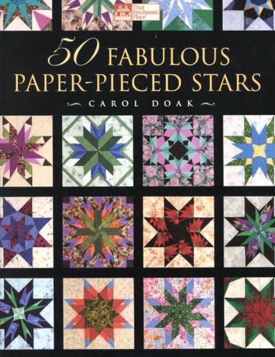 50 Fabulous Paper - Pieced Stars - Carol Doak