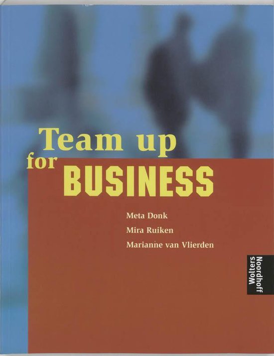 Team up for business Leerlingenboek - M. Donk, M. Ruiken
