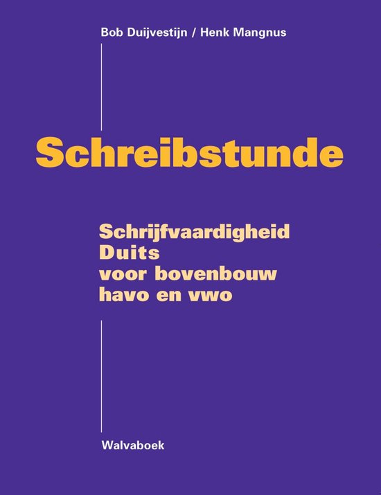 Schreibstunde - B.W.Th. Duijvestijn, Henk Mangnus