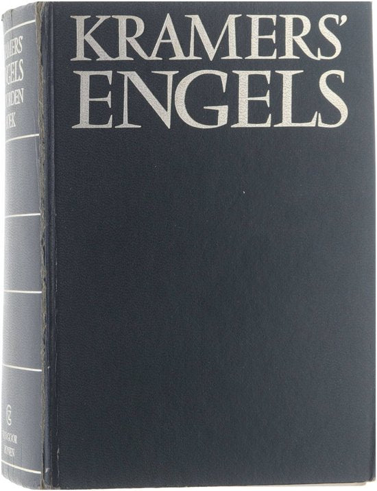 Kramers' woordenboek Engels ; Engels - Nederlands - Nederlands - Engels - Kramers J (Jacob) 1802 - 1869, Onbekend