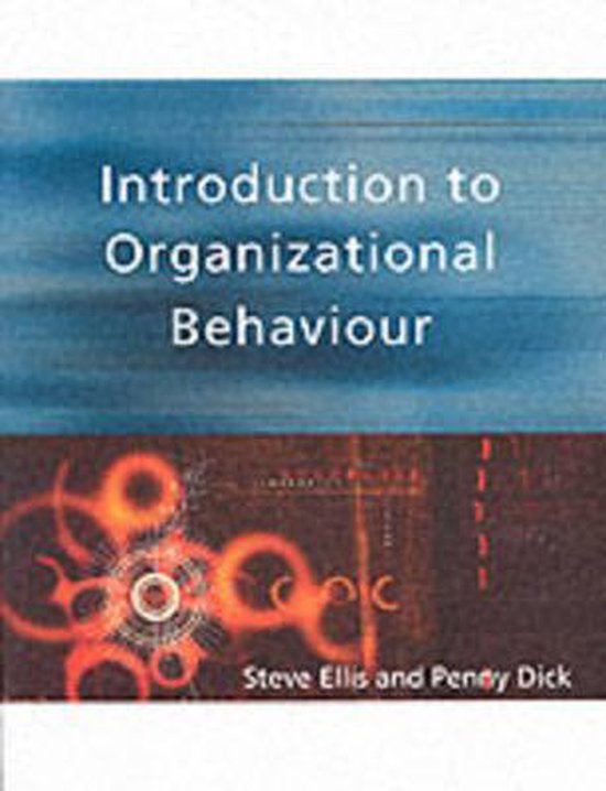 Introduction To Organizational Behaviour - Steve Ellis, Penny Dick