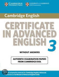 Cambridge Certificate In Advanced English 3 For Updated Exam - Cambridge ESOL