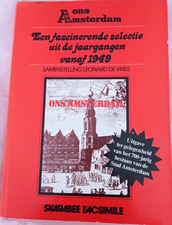 Ons amsterdam - Vries