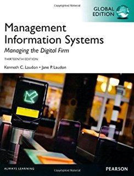 Management Information Systems - Kenneth C. Laudon, Jane P. Laudon