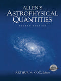Allen's Astrophysical Quantities - Clabon Walter Allen, A. Cox