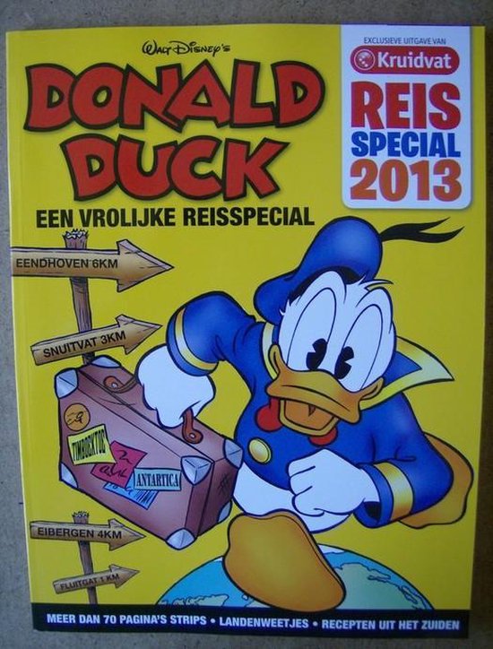 Donald Duck een vrolijk reisspecial 2013 van Kruidvat - Walt Disney