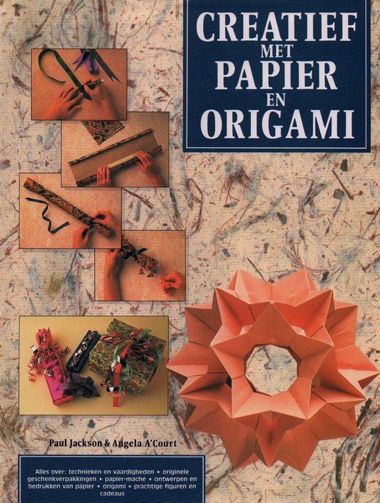 Creatief met papier en origami - Paul Jackson, Angela A'Court