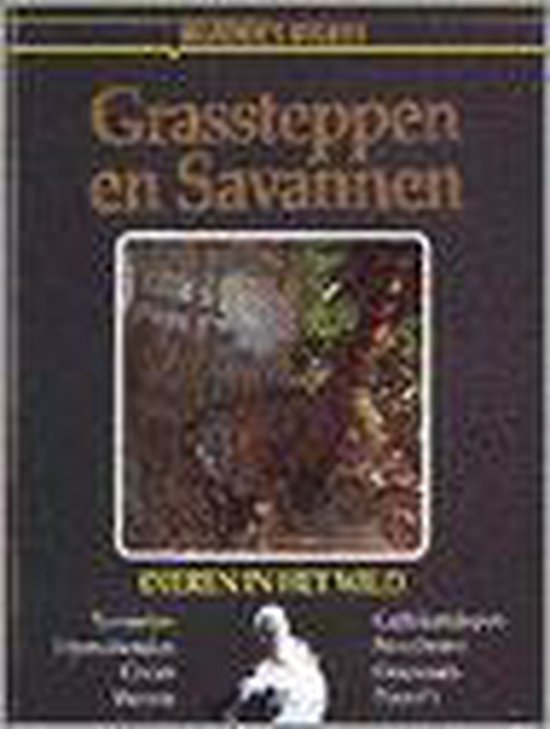 10 grassteppen en savannen Dieren in het wild - J. Honders