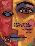 Abnormal Psychology - Irwin G. Sarason, Barbara R. Sarason