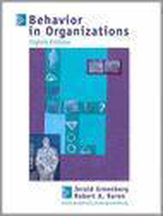 Behavior In Organizations - Jerald Greenberg