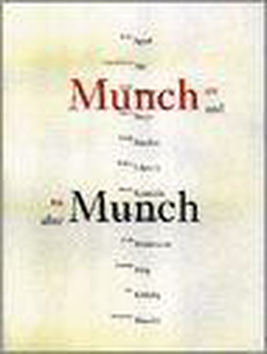 Munch en na Munch - Rudi Fuchs