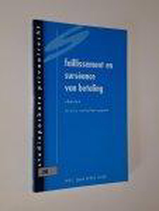 Faillissement en surseance van betaling - A.M.J. van Buchem - Spapens