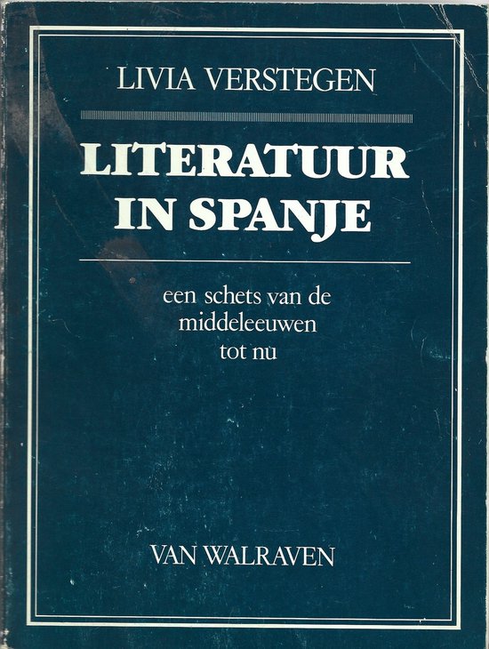 Literatuur in spanje - Livia Verstegen