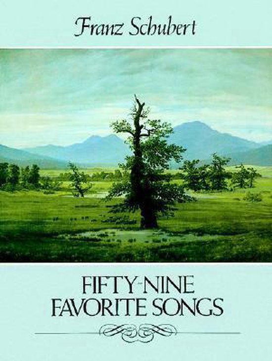 Fifty - nine Favorite Songs - Franz Schubert, Music Scores