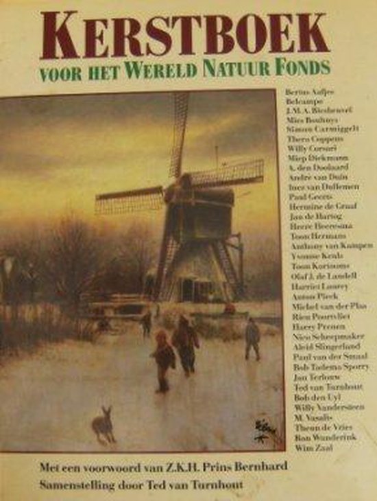 Kerstboek voor het wereld natuurfonds - Rien Poortvliet