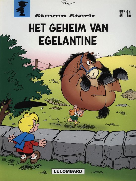 Steven Sterk - Het geheim van Egelantine - Peyo, Thierry Culliford